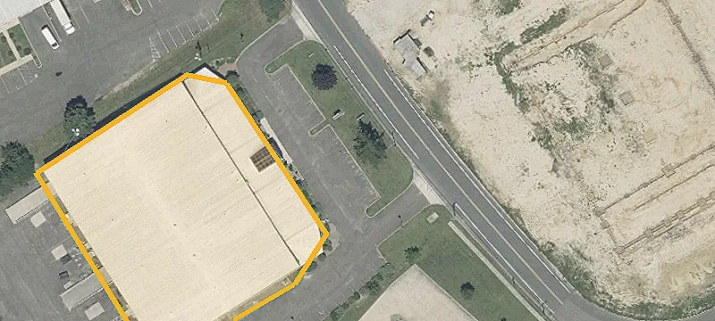 Warehouse with Drive-In Door
