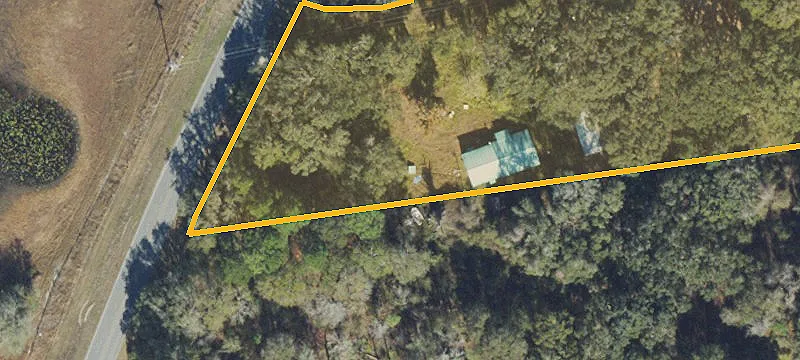 Paved Road Frontage Cleared Hunting Land