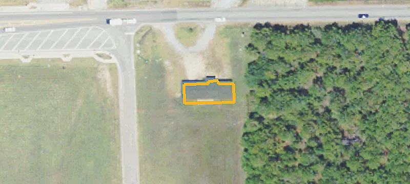 Zoned B-1 Redevelopment Land with Office