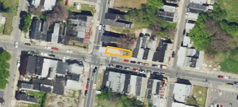 Corner Multi-Unit Residential Building