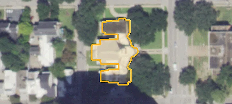 Church Property with Multi-Street Access