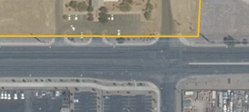 Truck Terminal with Trailer Parking
