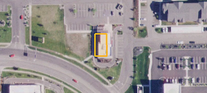 Drive-Through Fast-Food Building