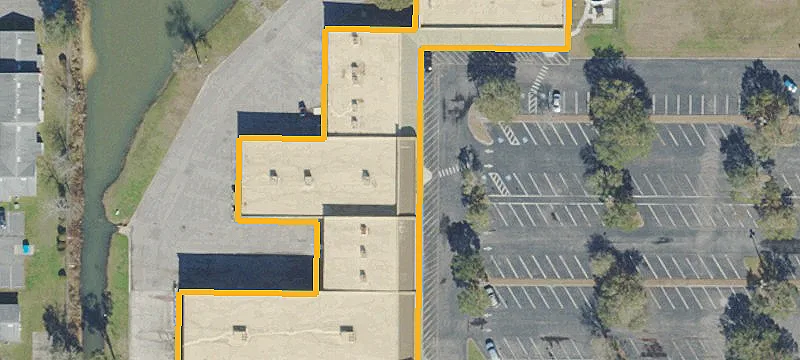 Shadow-Anchored Shopping Center
