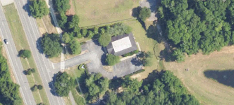 Wooded Commercial Land Lot