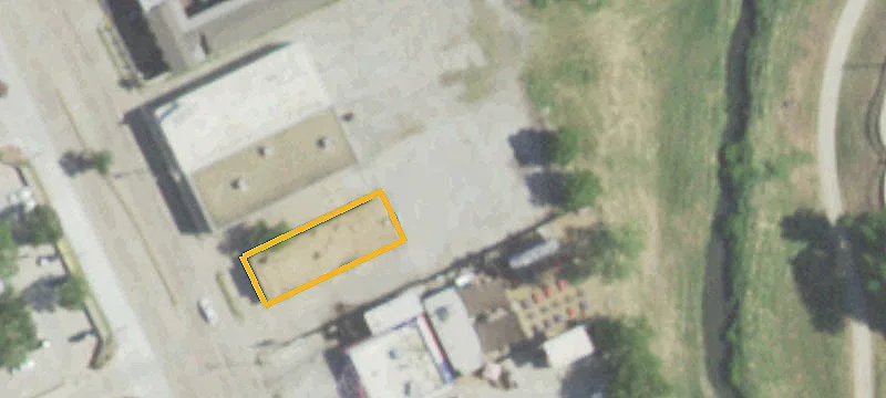 Retail Land with Small Building