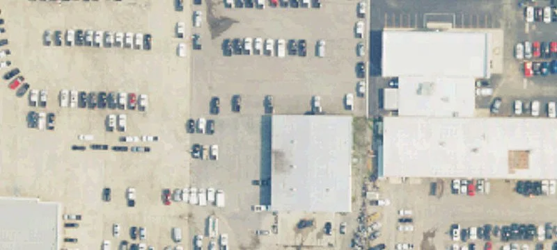 Warehouse with Multiple Roll-Up Doors