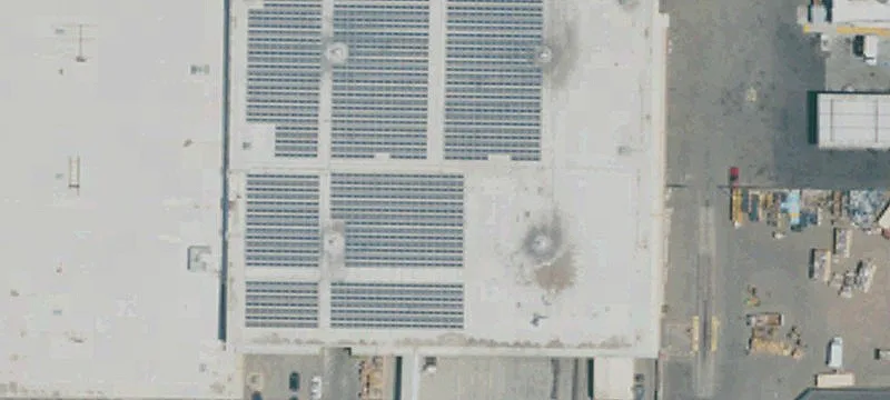 Recycling-Ready Warehouse with Yard