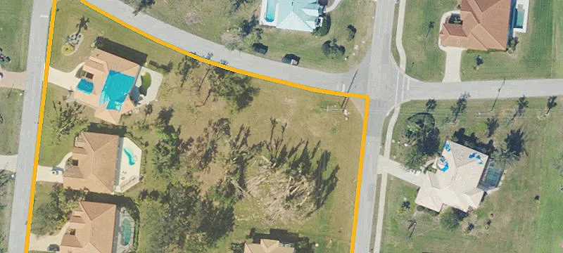 Cleared Corner Residential Lot