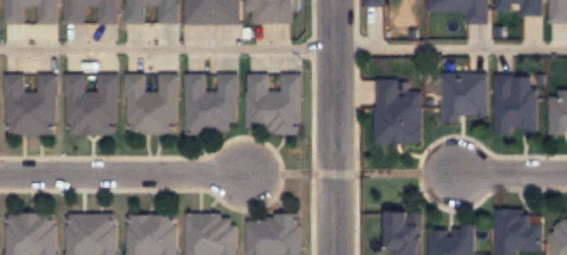 Duplex on Corner Lot