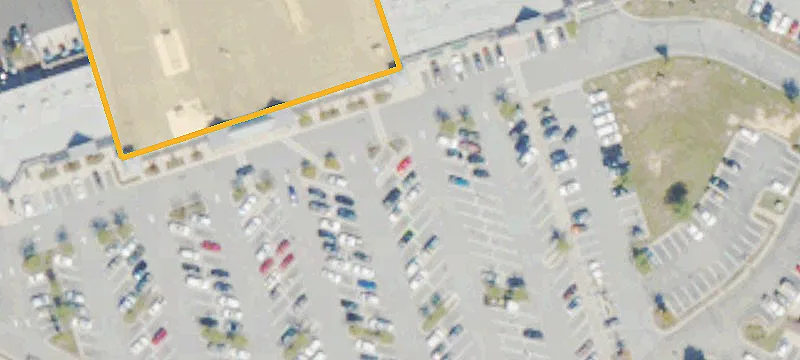 Ample Parking Lot Space