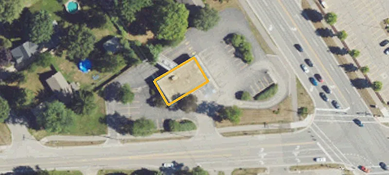 Former Bank Building and Retail End-Cap