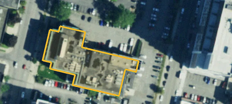 Three-Story Office Building with Parking
