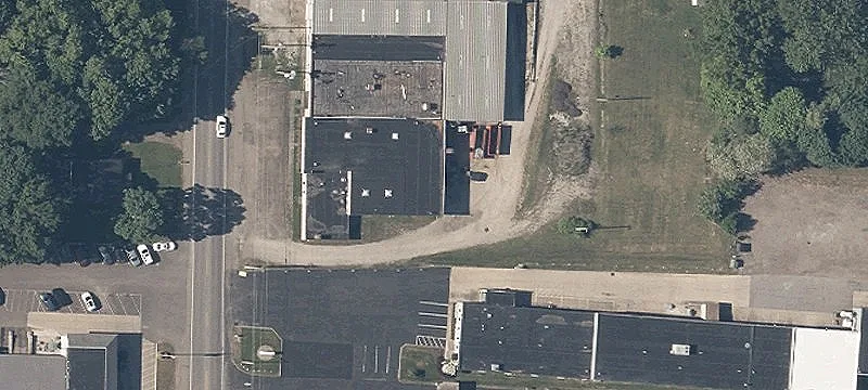 Industrial Flex Building with Cranes