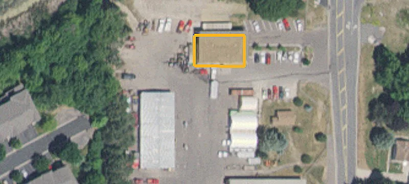 Industrial Building with Outdoor Storage