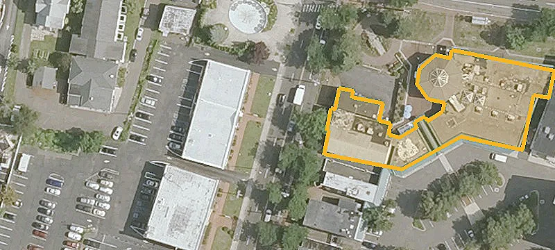 Corner Retail and Office Space
