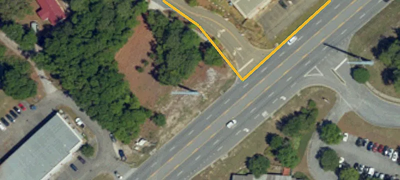 Hard Corner Pad Land Site