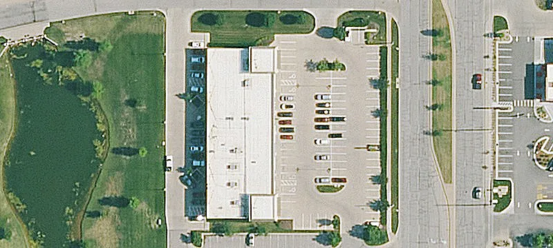 Highly Visible Retail End Cap