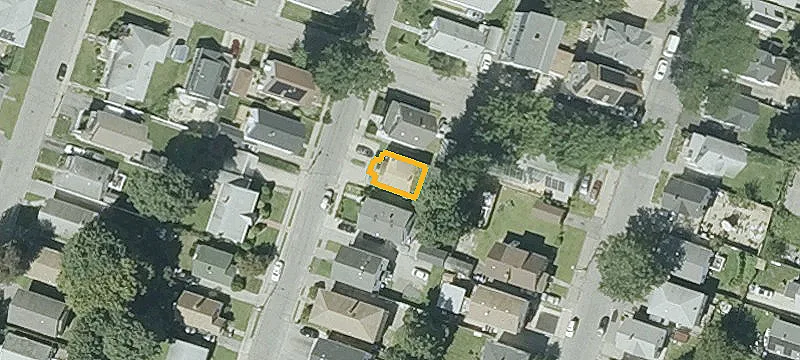 Townhouse-Style Duplex with Separate Driveways