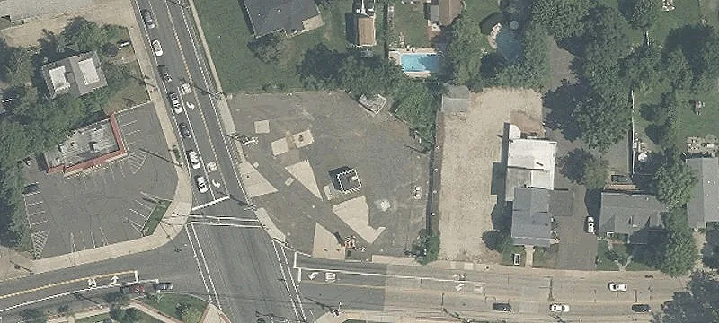 Signalized Corner Commercial Land