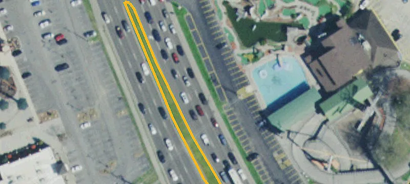 Redevelopment Land in Shopping Center