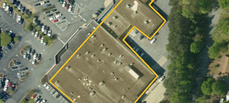 Retail Shopping Center with Parking