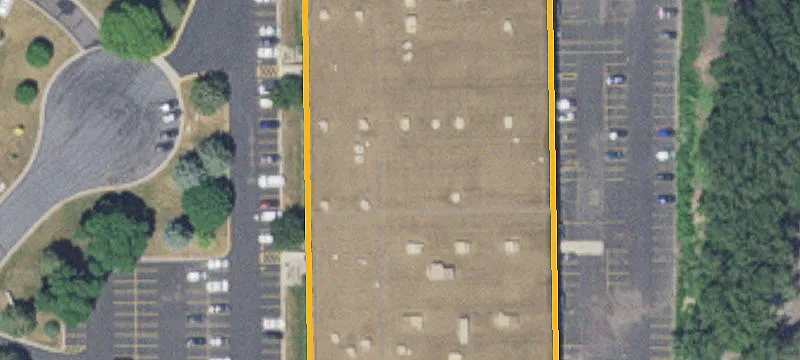 Industrial Facility with New Landscaping