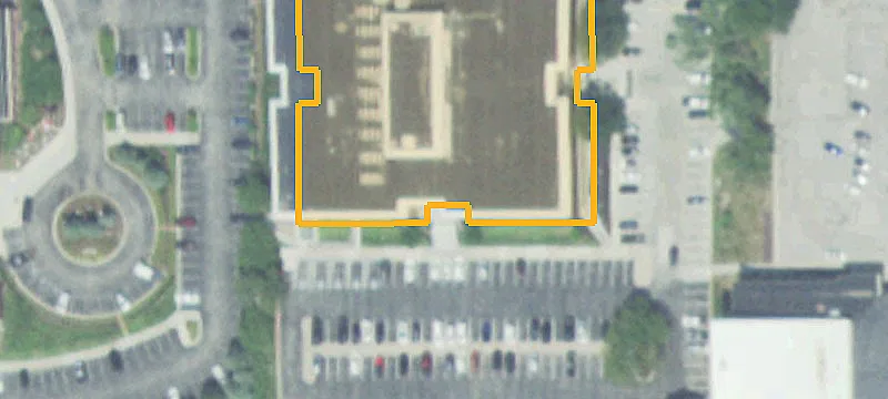 Visible Office Building with Parking