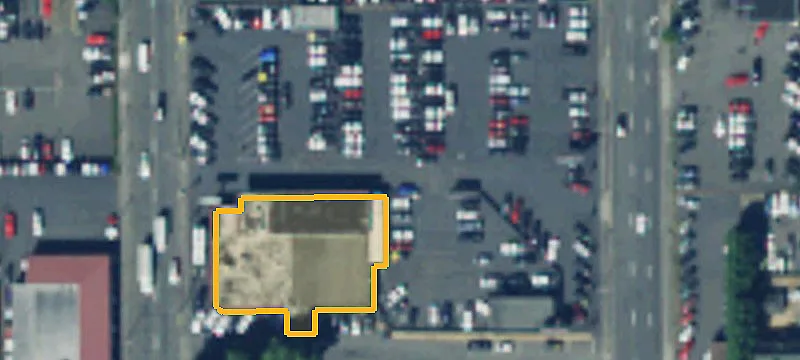 Automotive Site with Excess Yard
