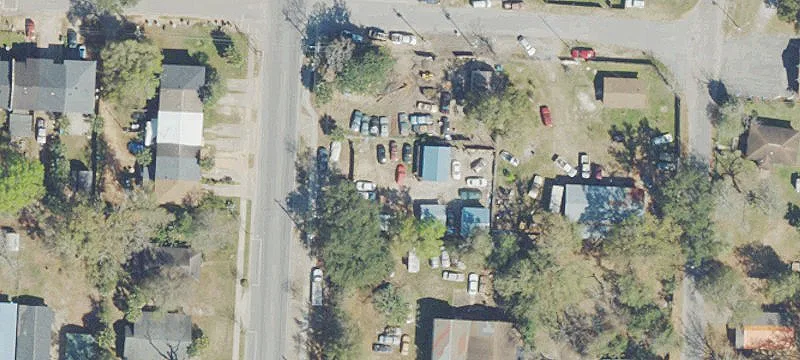 Corner Lot Retail Building