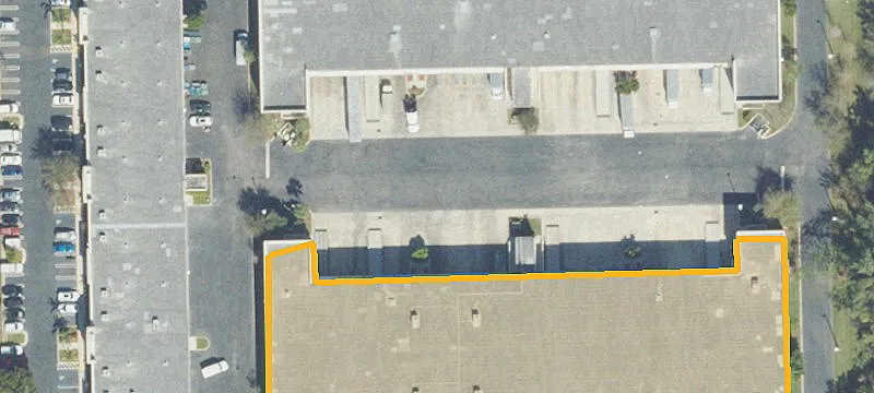 Industrial Logistics Warehouse with Parking