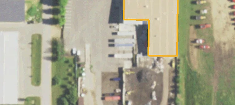 Industrial Warehouse with Fenced Yard