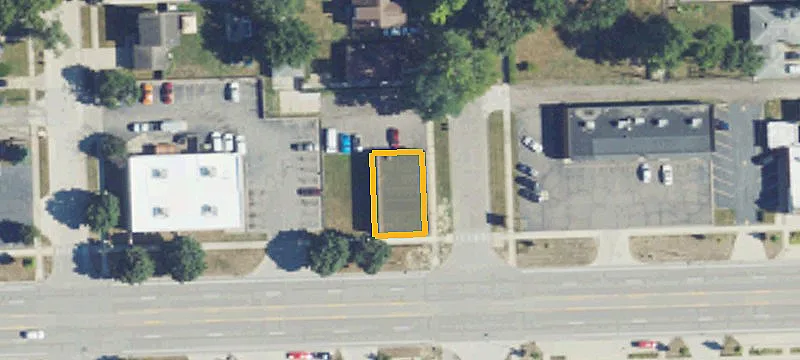Corner Retail Building with Parking