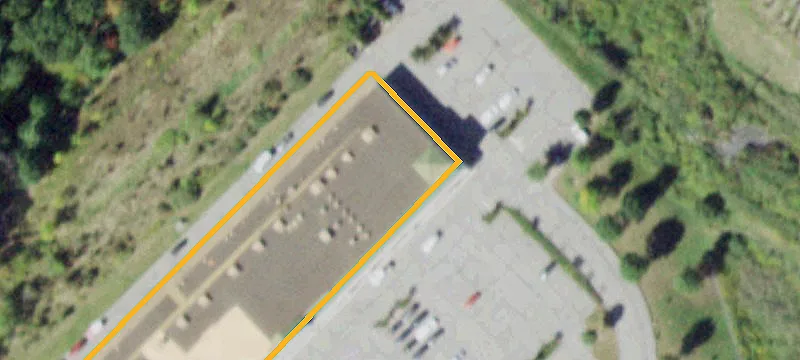 Shopping Center Endcap Retail Space