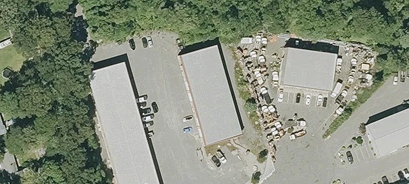 Industrial Contractor Bay with Overhead Door