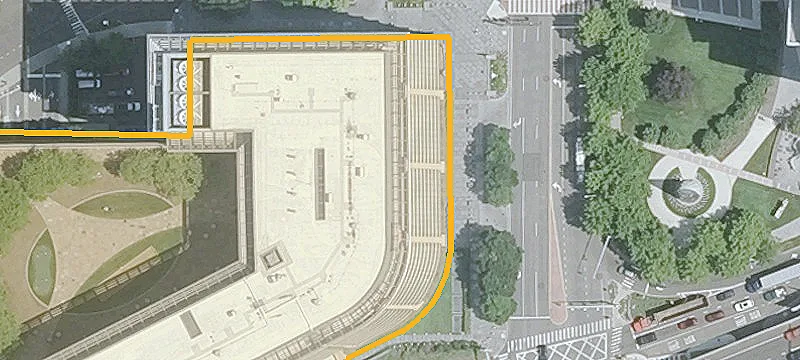 Office Building with 1,200-Space Parking