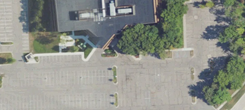 Office Building with Outdoor Patio