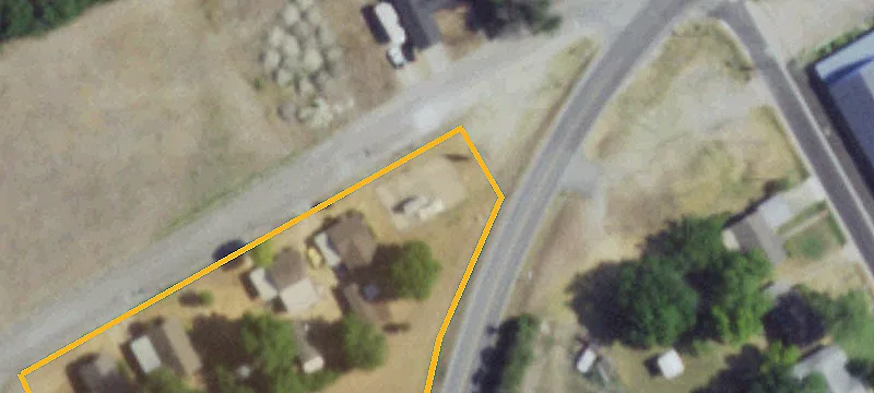 Commercial Lot with Concrete Slab