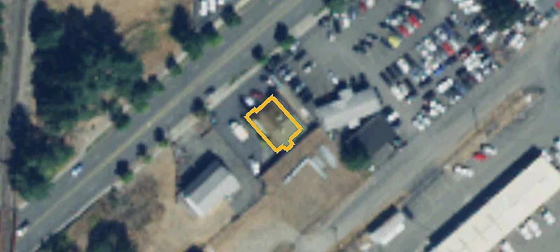 Office Yard with Canopy Structure