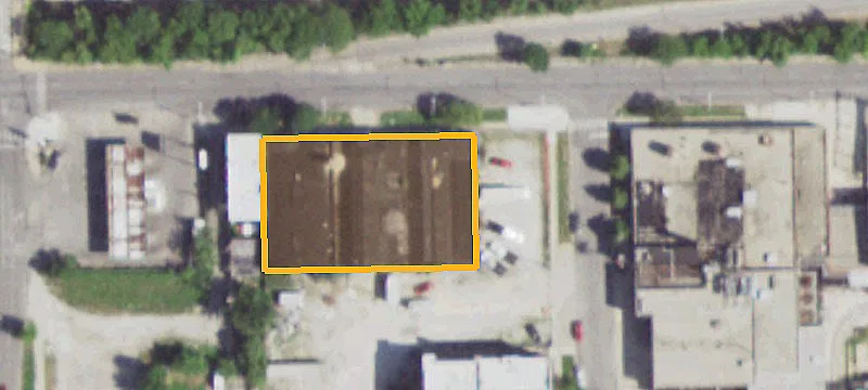 Interconnected Brick Warehouse Buildings