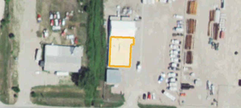 Industrial Yard with Multiple Overhead Doors