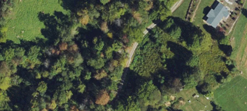 Cleared Hilltop Build Site Land