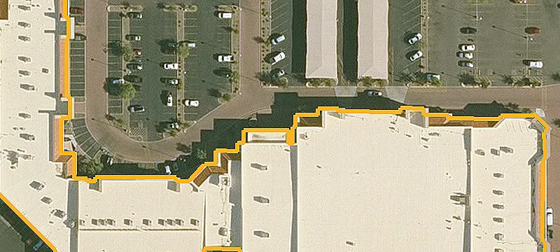 Retail Strip Mall with Surface Parking