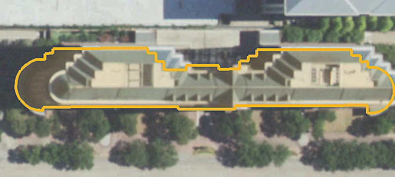 Office Building with On-Site Fitness Center