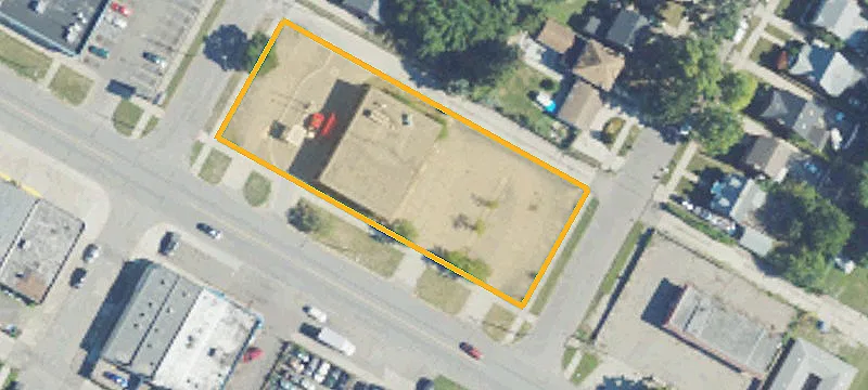 Former Bank Drive-Thru Building