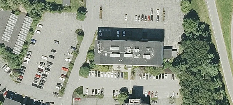 Office Building with Fitness Amenities