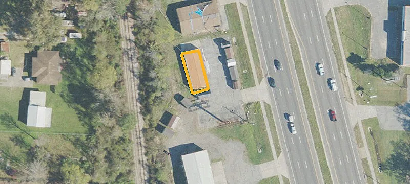 Office Building with Highway Frontage