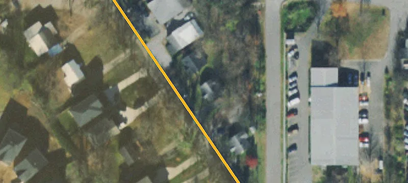 Fenced Industrial Storage Lot