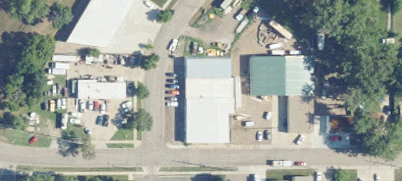 Industrial Shop with Overhead Door