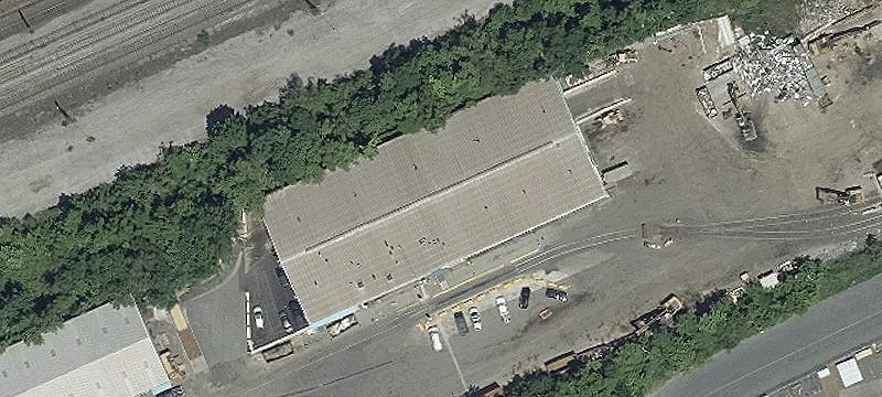 Warehouse with Rail and Loading